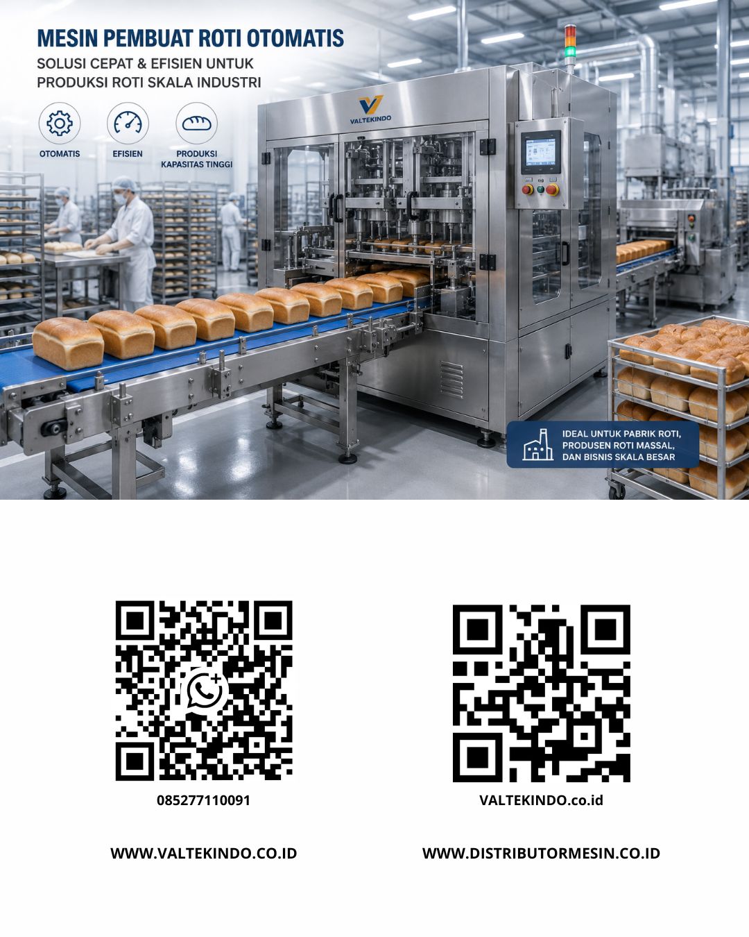 Cara Meningkatkan Kapasitas Produksi Roti Secara Efisien Menggunakan Mesin Otomatis